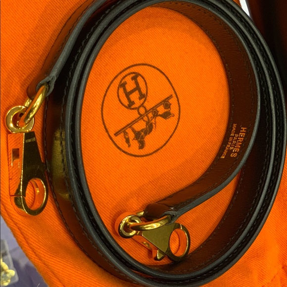 HERMES Kelly Sellier 32 Black (SOLD) - Picture 7 of 8
